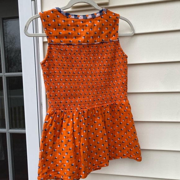 ModCloth Peplum Button Up Tank Top S - Picture 7 of 8